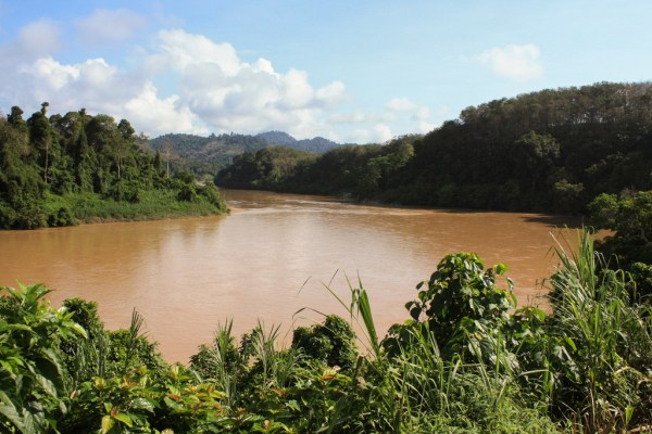 River seen from door of Jungle train