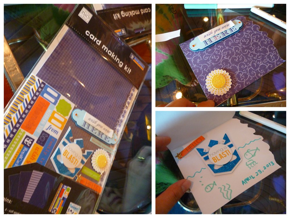 Card making workshop