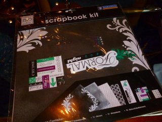 I can't even finish a scrapbook.