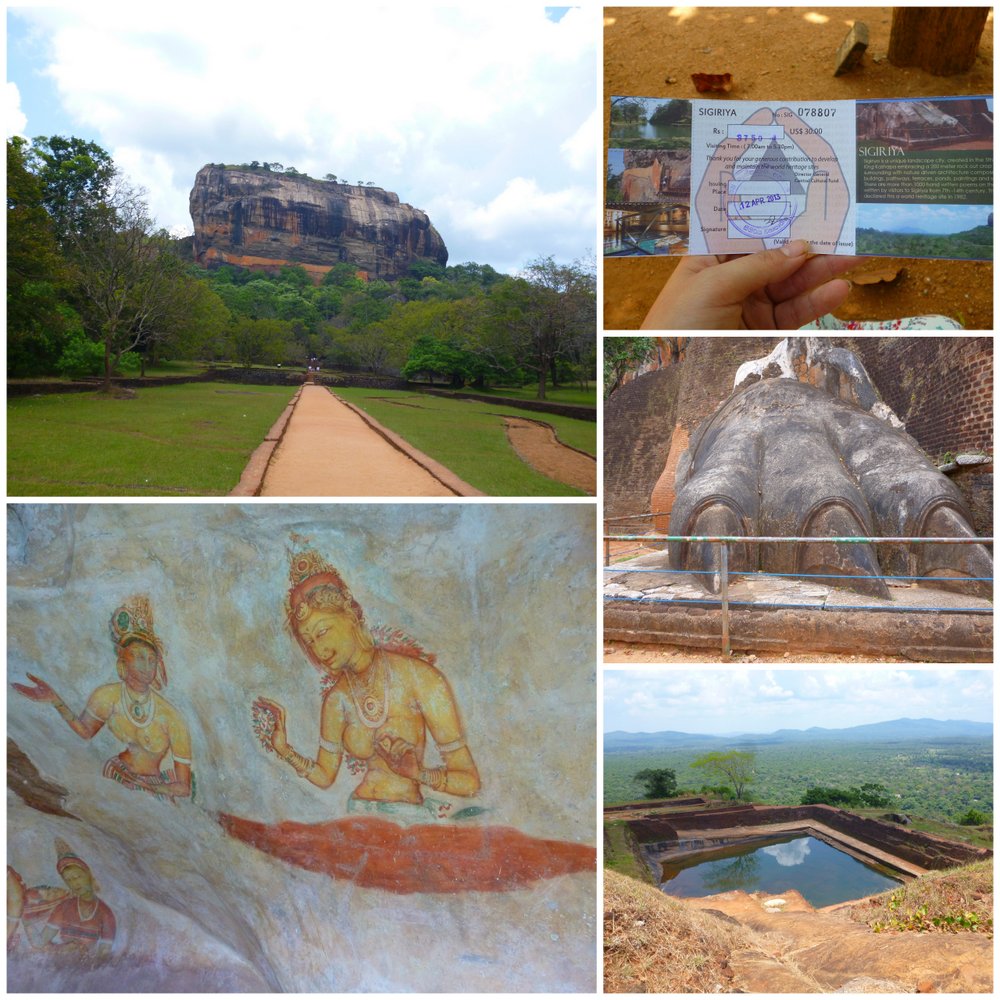 Sights of Sigiriya Sri Lanka
