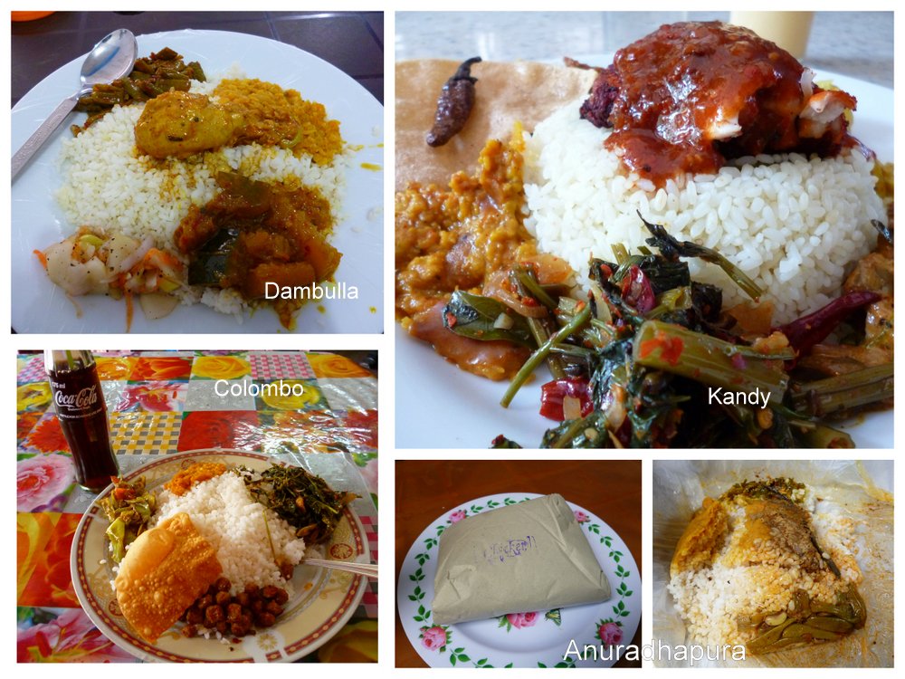 Rice and curries of Sri Lanka