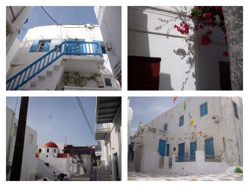 Mykonos's colors