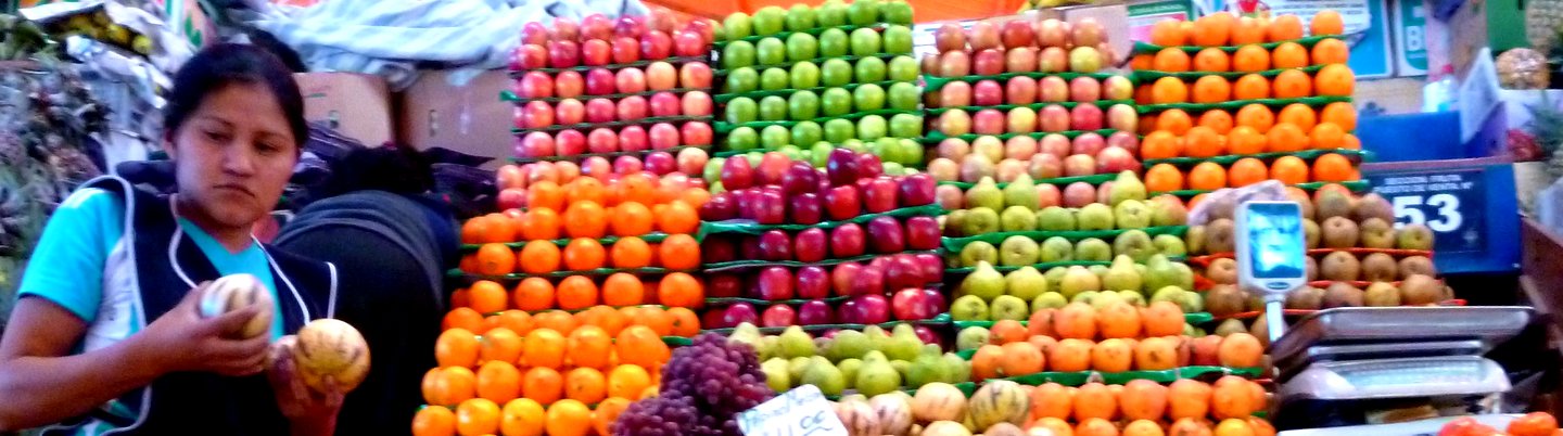 fruit stall in san camilo