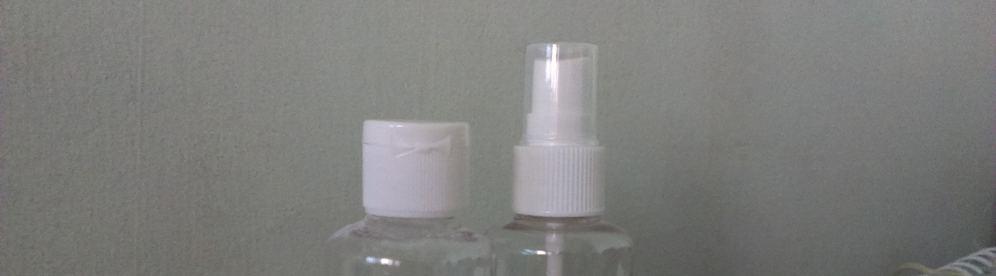 spray bottle of self defense