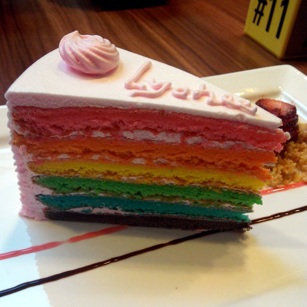 Rainbow cake